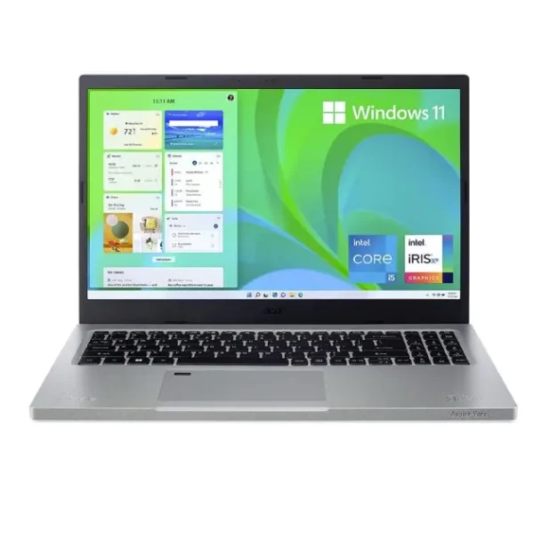 Laptop Acer Aspire Vero - Écran FHD 15,6" - Intel Core i5-1155G7 - 8 Go Ram*256 Go SSD