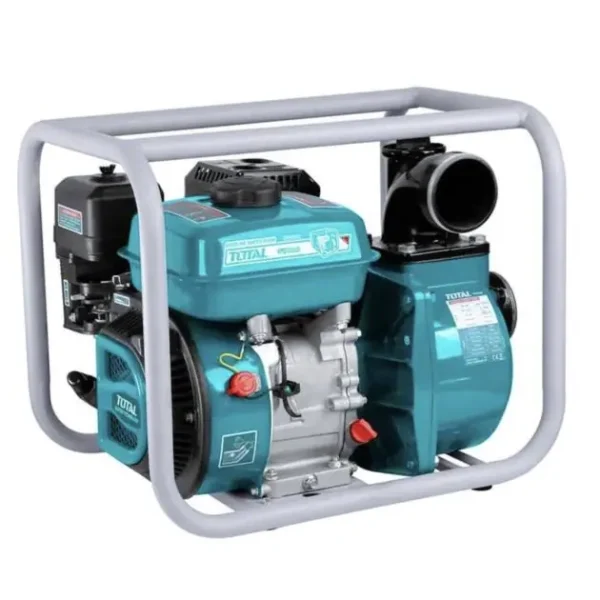 Pompe à eau à essence 9.0HP - TOTAL TP3401- 100mm, ultra puissante pour un travail rapide - 06 mois.