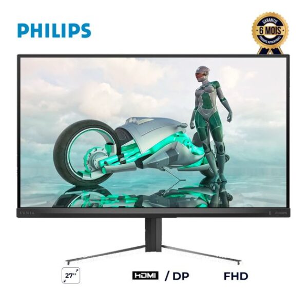 Moniteur Gaming Philips – 27M2N3200L – 27" FHD – 180Hz – HDMI / DP – Garantie 6 mois