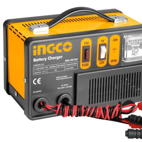 Chargeur De Batterie 6/12V 6A - INGCO CB1501 - Garantie 06 mois