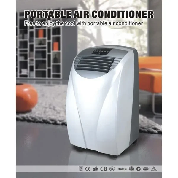 Climatiseur mobile 12000 BTU - 3500W - WiFi - Télécommande - 6 mois