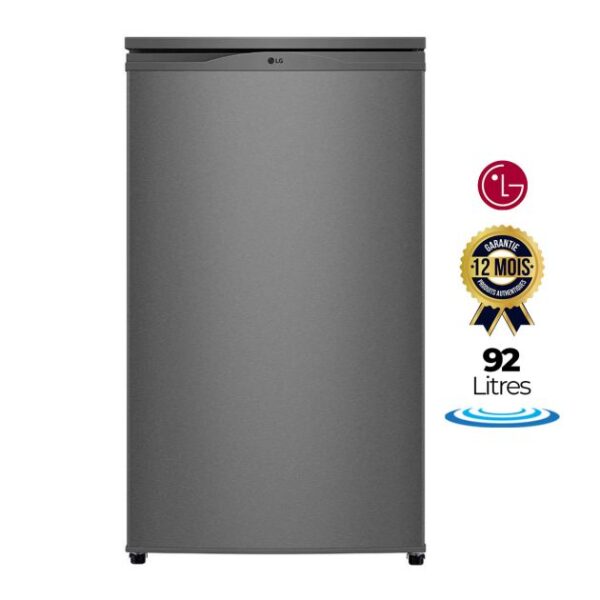 Mini réfrigérateur LG - 92L - Une porte - GL-131SLQP - Refroidissement direct - Avec un stabilisateur de tension - Gris - 12 Mois de garantie