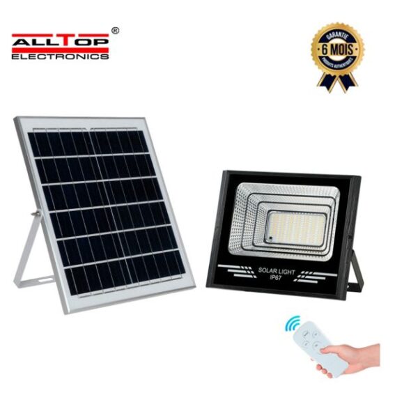 Projecteur LED solaire 300W - ALLTOP 0427E300-01 - 6 Mois