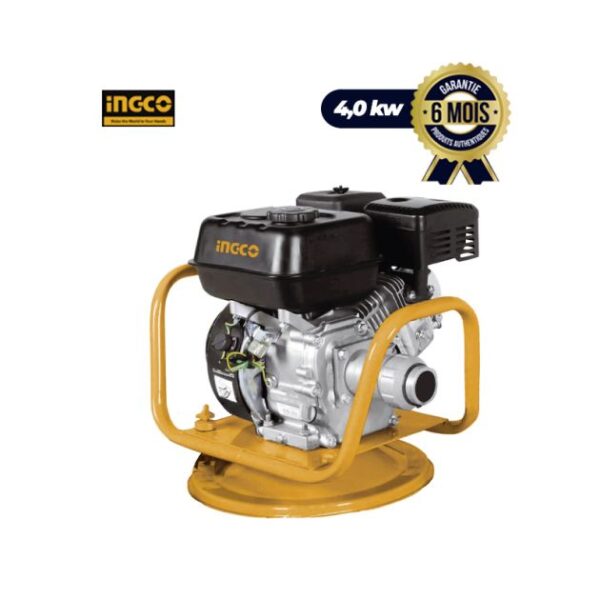 Vibreur à béton INGCO GVR-2 - Moteur à essence - 4.0 Kw - 6 Mois