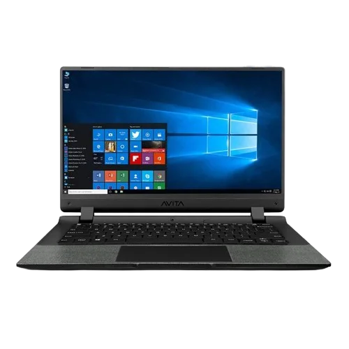 Ordinateur portable pour étudiants AVITA Essential Ecan 14'' FHD Intel Celeron dual core 128GB SSD 4GB ram Windows 10 Home Qwerty