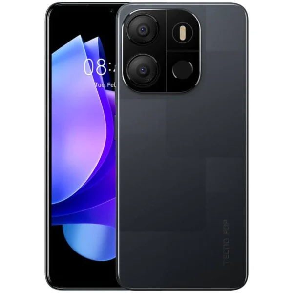 Tecno Pop 7 Pro 4G- (BF7) - 6.5" - 2 SIM - 64Go-4Go + 3 Go Ram - 13MP-5MP - Empreinte digitale - 5000 mAh - Garantie 12 Mois