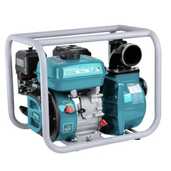 Pompe à eau à essence 9.0HP - TOTAL TP3401- 100mm, ultra puissante pour un travail rapide - 06 mois.