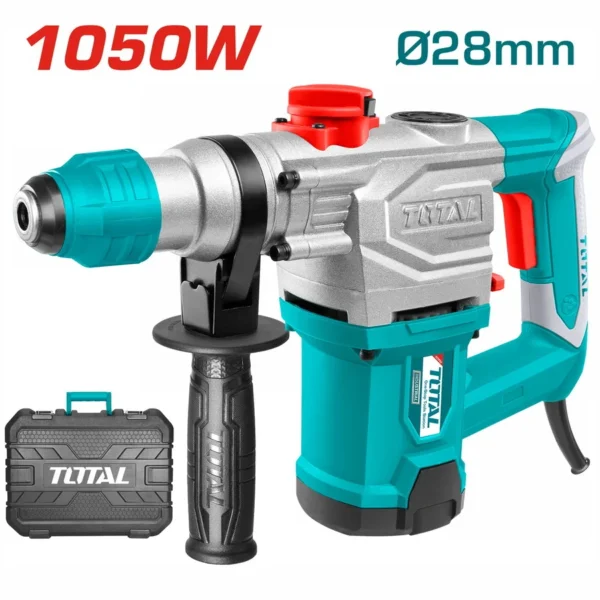 Marteau perforateur à béton - Total - TH110286 - 1050 W - 06 mois de garantie