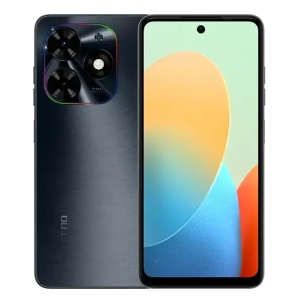 Tecno Pop 8 - 128 Go/4Go RAM - 6.6" - 5000mAh - 13MP/8MP - Dual Nano SIM - 4G LTE - Empreinte digitale - Garantie 12 Mois