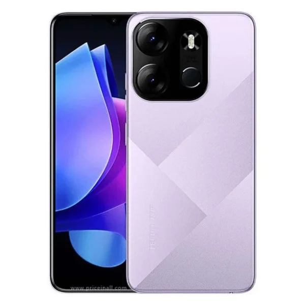 TECNO POP 7 Pro - (BF7) - 64Go/3Go RAM - 6.56" - 5000mAh - 13MP/5MP - Dual Nano sim - 4G LTE - Avec empreinte digitale - Garantie 12 mois