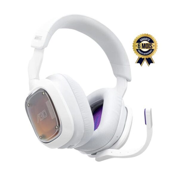 Casque Gaming sans Fil Bluetooth - Logitech G Astro A30 - Compatible Dolby Atmos/Audio 3D - Batterie 27h - Pour PS5/PS4/Xbox/Nintendo/Switch/PC/Android