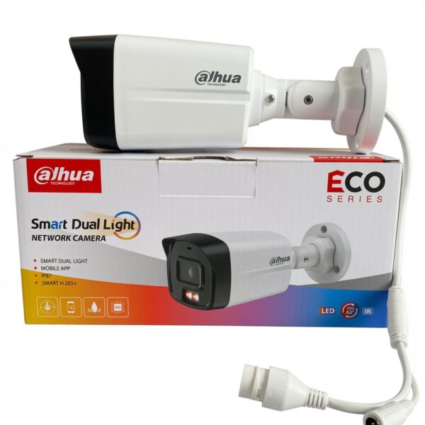Caméra IP Bullet 2MP Eco Smart Dual DH-IPC-B1E29P-IL-0360B-S2