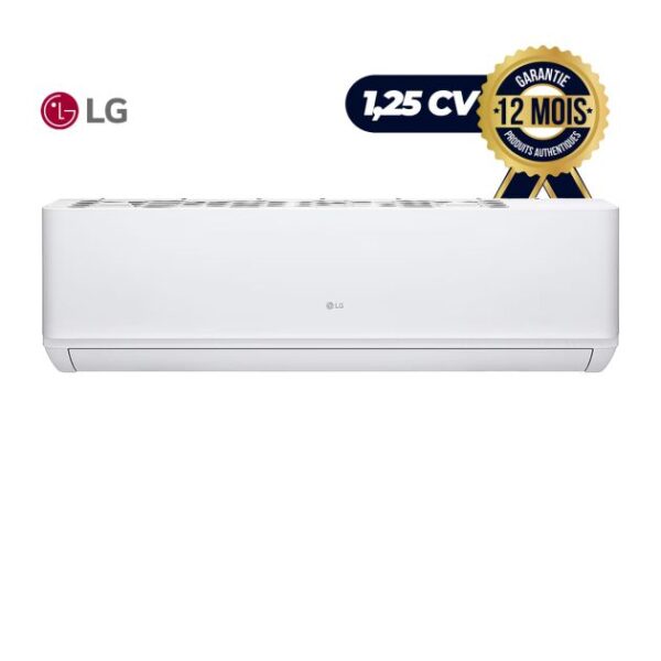 Climatiseur- Split JET COOL - LG - S09ATC- 1,25 CV - 9000 BTU - Blanc - 12 mois