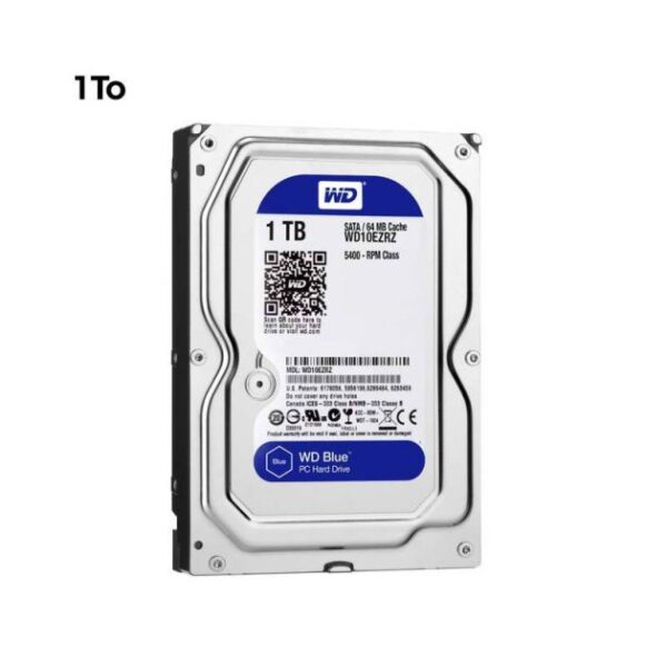 Disque Dur Interne - 1To - Western Digital - 6 Mois