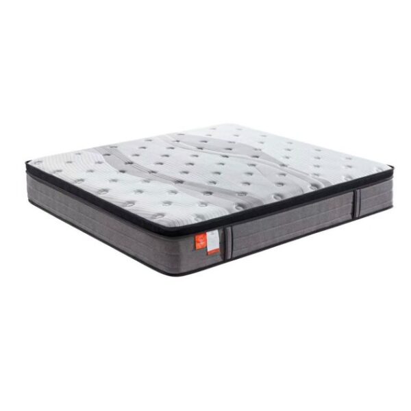 Matelas orthopédique – 140x190x20 cm – Moelleux autogonflant – Mousse à mémoire de forme – Ressorts ensachés – Beige