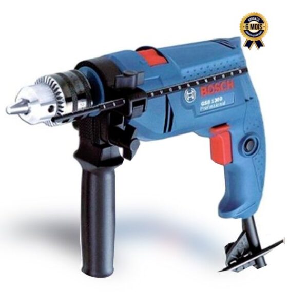 Perceuse à Percussion - Bosch GSB 1300 - 550 W - 6 Mois