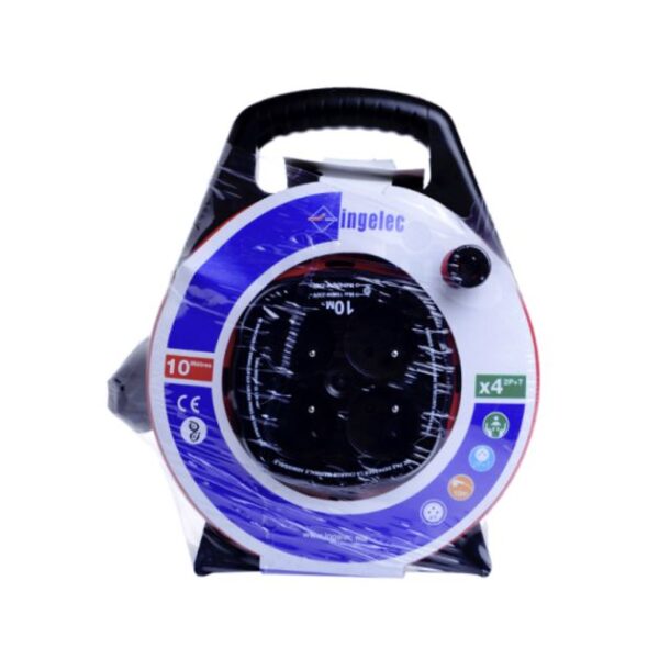 Electric extension cord - 10 meters - With reel 4 rises